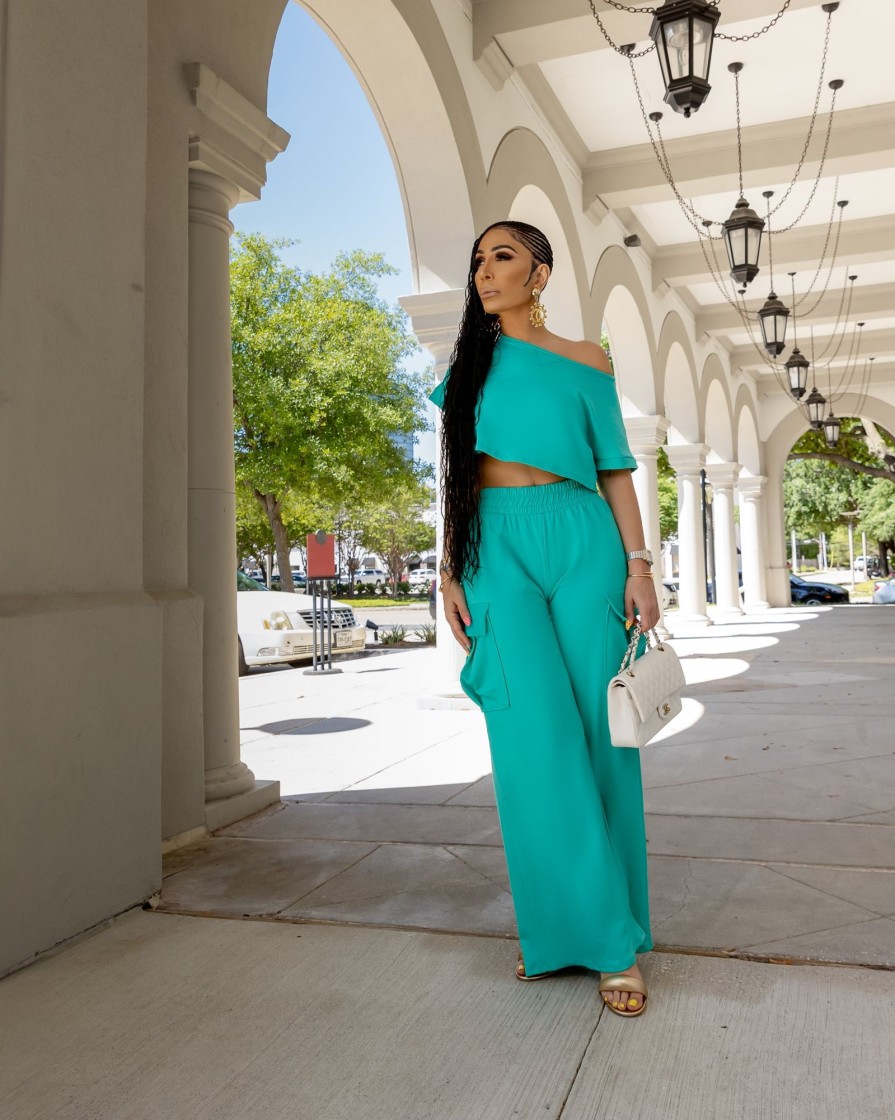 Win Win Apparel Alora (Mint Two Piece Set) | Sets