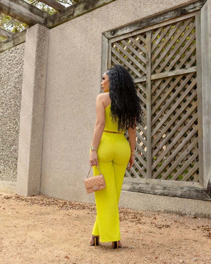 Love Poem Yolanda (Lime Two Piece Set) | Sets