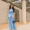 Her Bottari Vina (Denim Print Jumpsuit) Pre-Order Ships 4/25 | One Piece