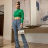 Very J Meka (Kelly Green Crop Top) | Tops