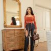 Win Win Apparel Cali (Rust Two Piece Top) All Sale Items Are A Final Sale | Tops