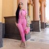 Win Win Apparel Devon (Pink Jumpsuit) | One Piece